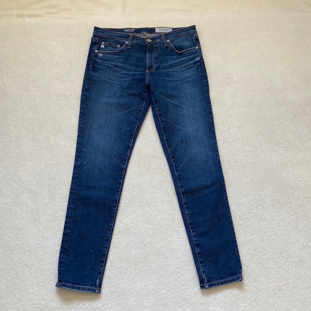 AG Super Skinny Ankle 29R Blue
